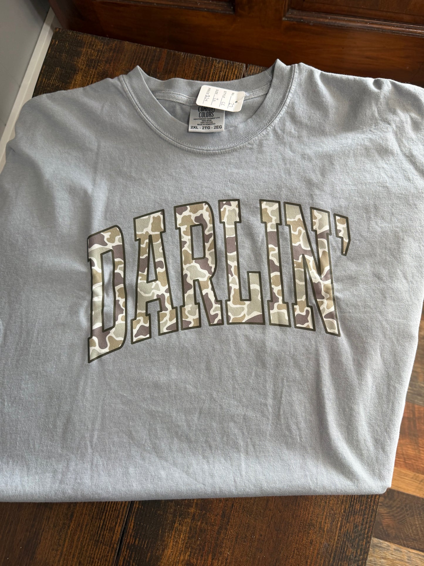 Camo Darlin Tee