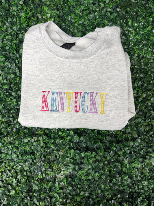 KENTUCKY Embriodered Sweatshirt
